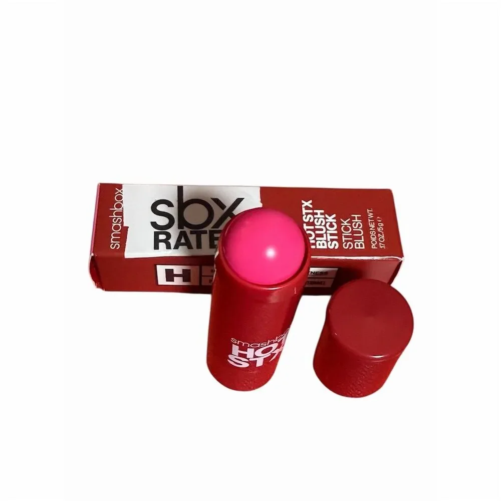 Smashbox Hot STX Blush Stick Vibrant Pink Cream Makeup 0.17 oz